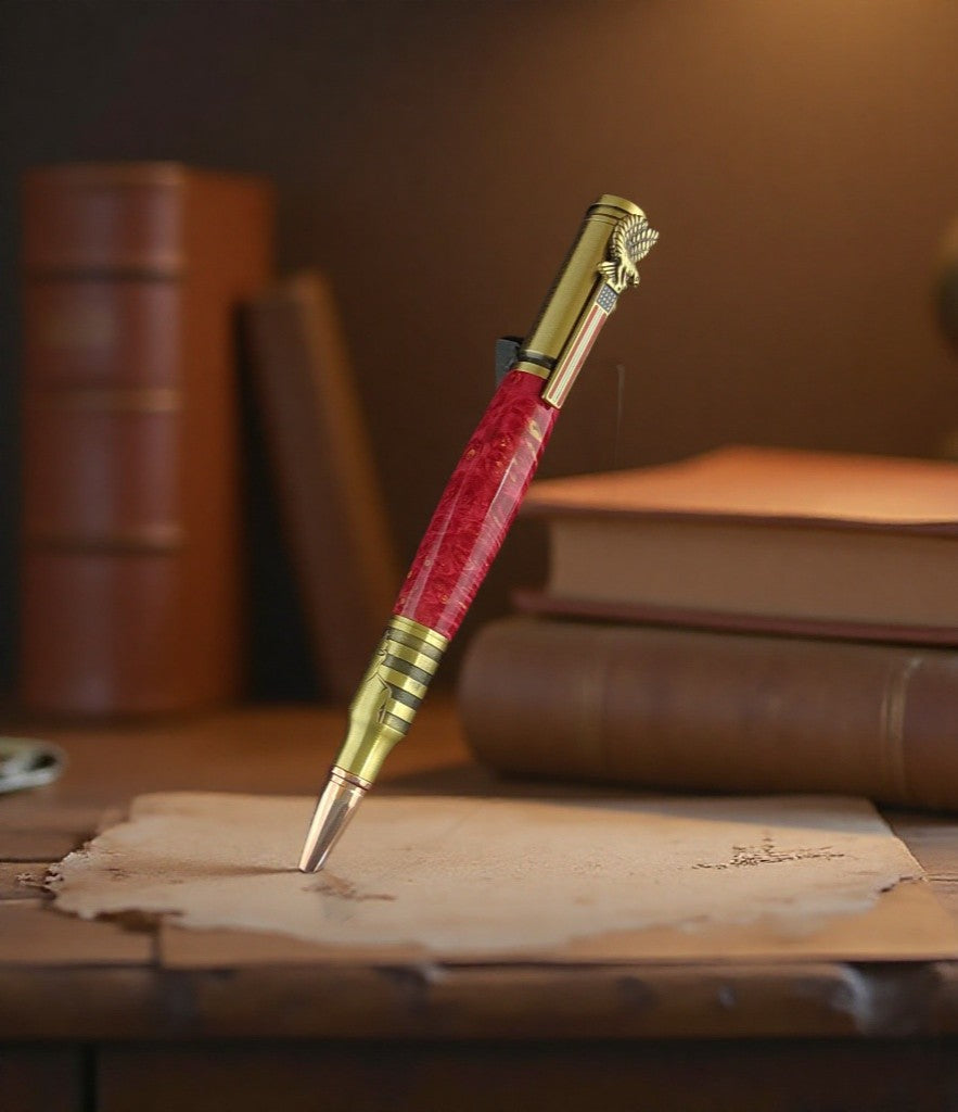 Salute The Troops Bolt Action Pen